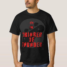 Camiseta Bass, eu sou o Bringer do Trovão