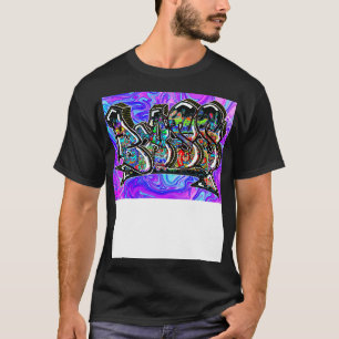 Camiseta Bass Grafite Guitar Gig Art