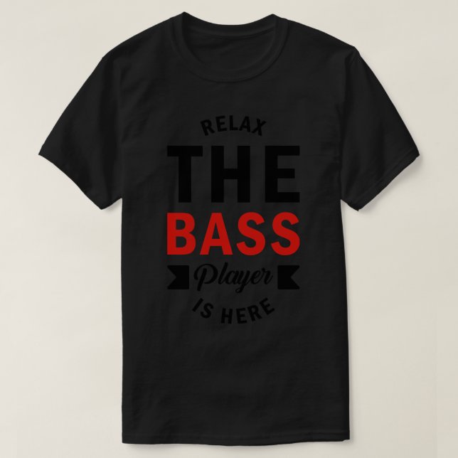 Camiseta Bass Guitar (Frente do Design)