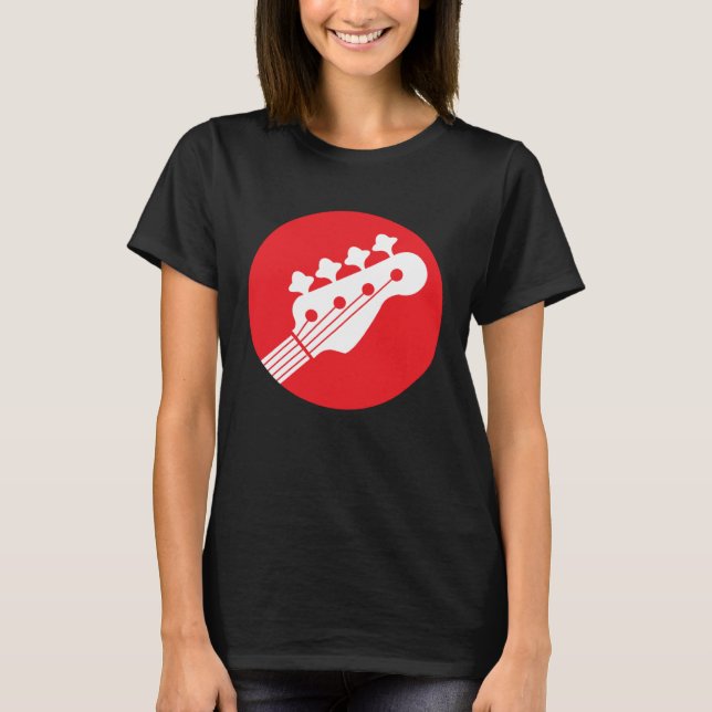 Camiseta Bass Guitar Bass Player (Frente)