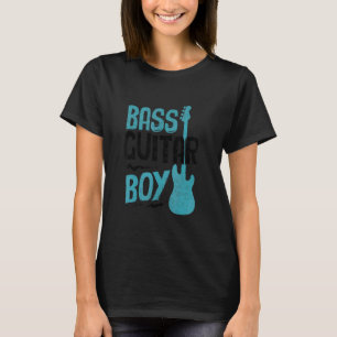 Camiseta Bass Guitar Bhelps, Rapazes E Homens Jogador De Ba