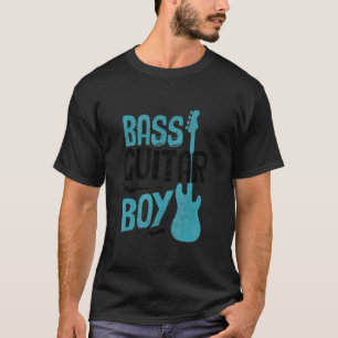 Camiseta Bass Guitar Bhelps, Rapazes E Homens Jogador De Ba
