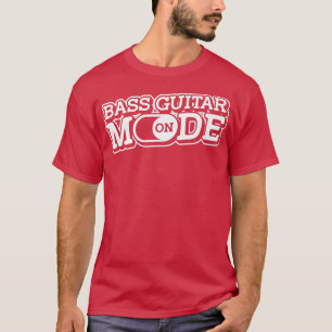 Camiseta Bass Guitar Mode OnBass Player Music Bassista