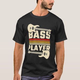 Camiseta Bass Guitar Player Music Rockstar Guitarist Outfit