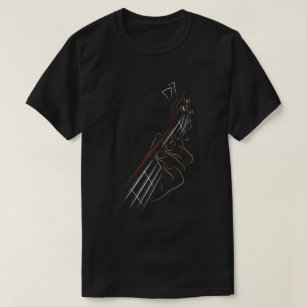 Camiseta Bass Guitar Player Música Guitarrista Rock