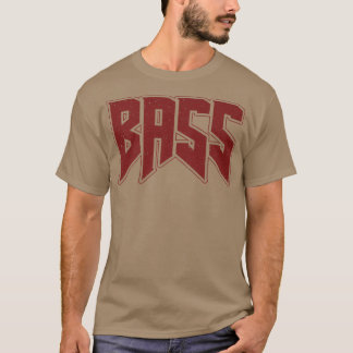 Camiseta Bass Guitar Player RockHeavy MetalGrunge Band102