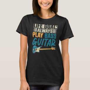 Camiseta Bass Guitarrista Música Guitarrista B