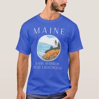 Camiseta Bass Harbor Light