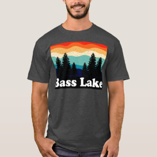 Camiseta Bass Lake California Retro