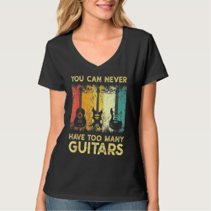 Camiseta Bass Musical Pick Você Nunca Pode Ter Muito Gui