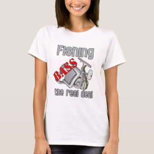 Camiseta Bass Pescarando O Acordo Da Reel