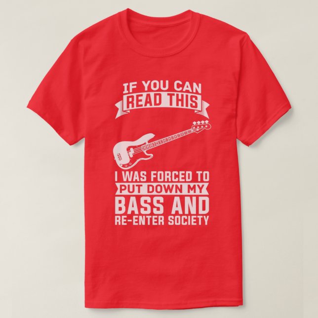 Camiseta Bass-Player 3 (Frente do Design)