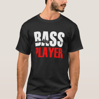 Camiseta Bass Player T-Shirt Black