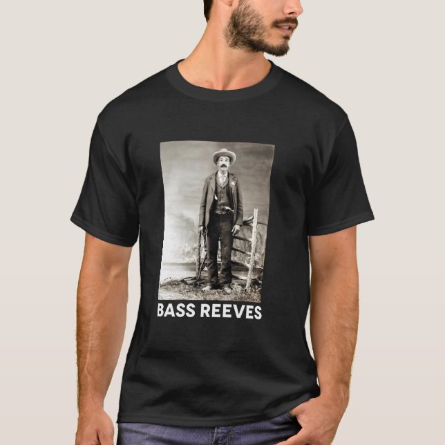 Camiseta Bass Reeves Long Sleeve T Shirt (Frente)