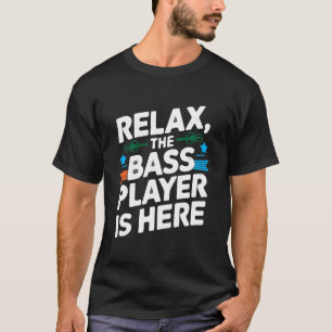 Camiseta Bass Traz Paz - Chá Engraçado para Guardiões Ritor