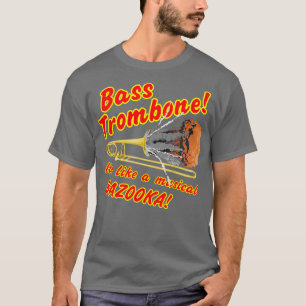 Camiseta Bass Trombone Musical Bazooka