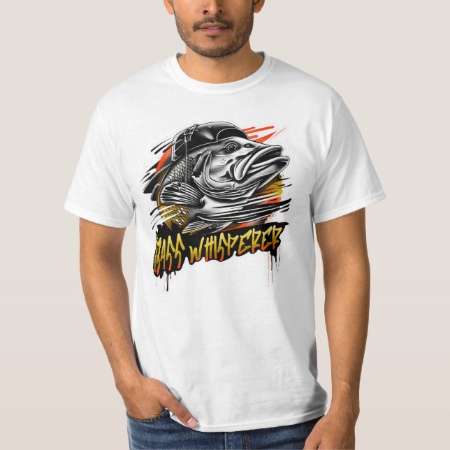 Camiseta Bass Whisperer- Adolescente (Frente)