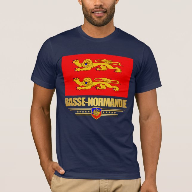 Camiseta Basse-Normandie (Frente)