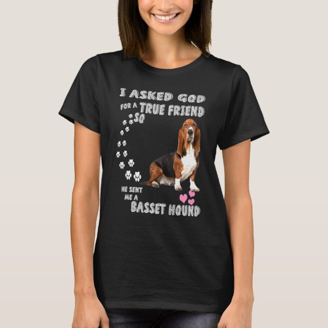 Camiseta Basset de Basset Mãe Pai Limão (Frente)
