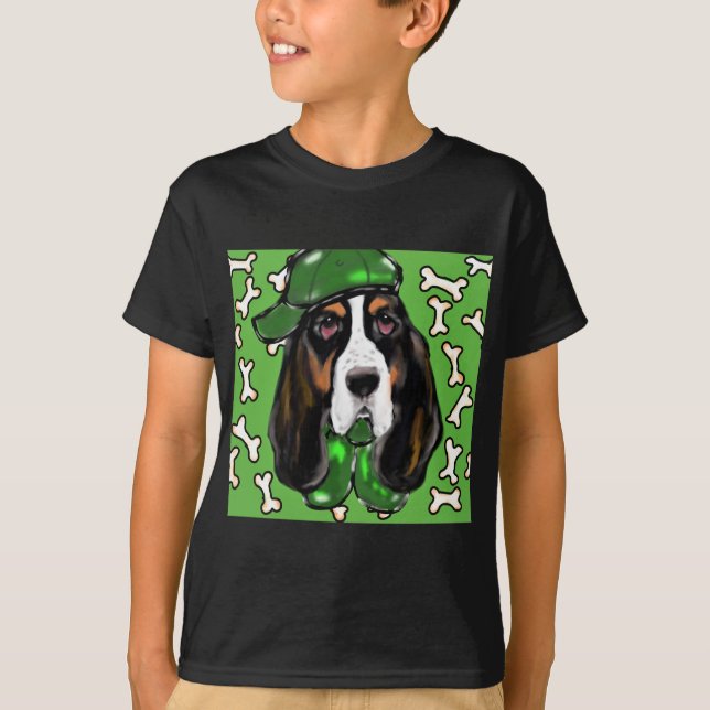 Camiseta Basset Hound (Frente)