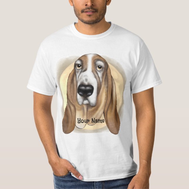 Camiseta Basset Hound (Frente)