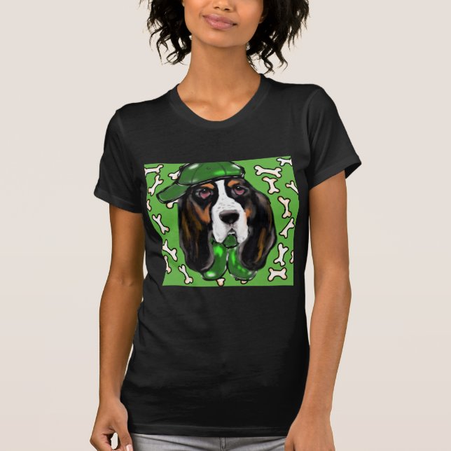 Camiseta Basset Hound (Frente)