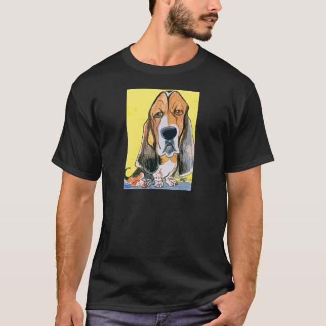 Camiseta Basset Hound (Frente)