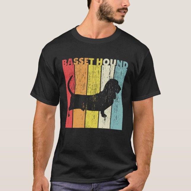 Camiseta Basset Hound  1 (Frente)