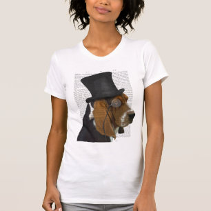 Camiseta Basset Hound, Formal Hound e Hat