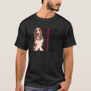 Camiseta Basset Hound Incrível Adorador Forte E Selvagem