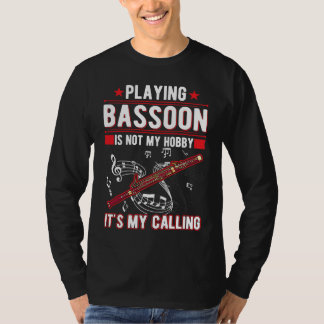 Camiseta Bassoon Hobby Bassoon Player Bassoonist