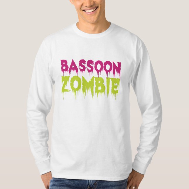 Camiseta Bassoon Zombie (Frente)