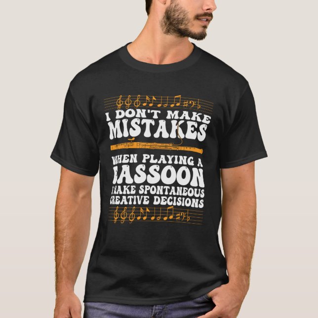 Camiseta Bassoonist Bassoon Expert  7 (Frente)
