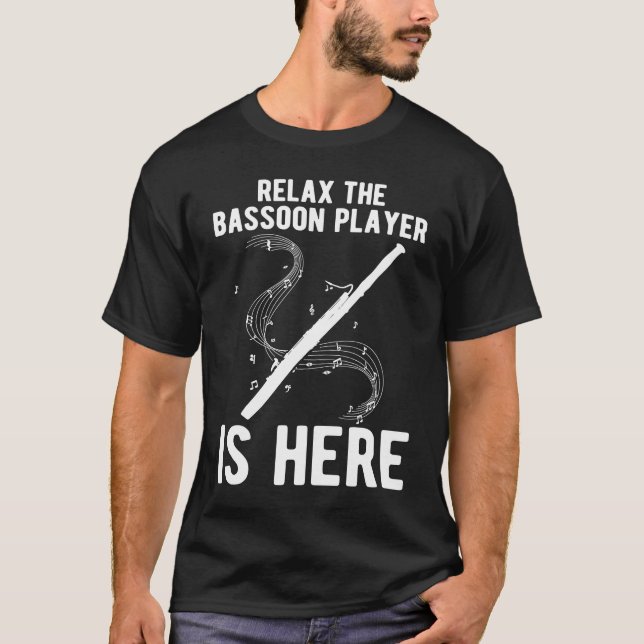 Camiseta Bassoonist Is Here Relay Bassoon (Frente)