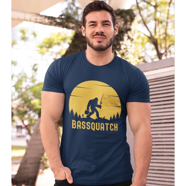 Camiseta Bassquatch Funny Big foot (Criador carregado)