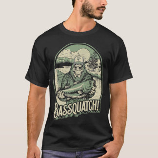 Camiseta Bassquatch! Sasquatch &amp Engraçado; Fis de Bass