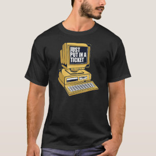 Camiseta Basta Colocar Um Administr Especialista Em TI De A