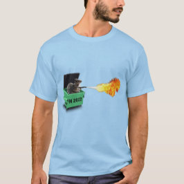 Camiseta Basta Firecracker Dumpster Fire Color Tee