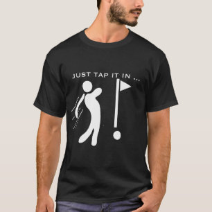 Camiseta Basta tocar no golfe,AMANTE DO GOLFE,NOVO PRESENTE