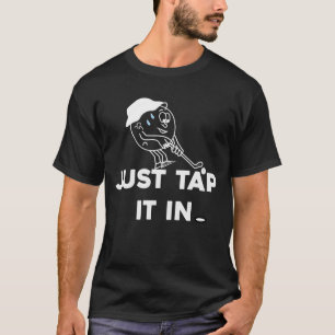 Camiseta Basta Tocar no Golfe, Golfista, Golfe Masculino é