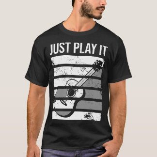 Camiseta Basta tocar violão