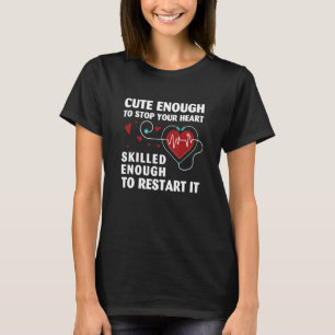 Camiseta Bastante Bonito Para Parar O Seu Coração Já Foi Su
