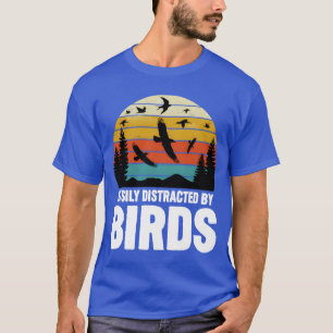 Camiseta Bastante Distraído Por Pássaros Aluguel Presente E