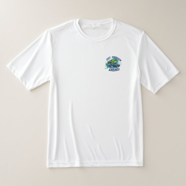 Camiseta 🐸 Bastante Sroggin' Em Volta - Teto Divertido E D (Postura )