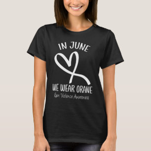 Camiseta Bastante Violência Contra Armas Em Junho Vestimos 