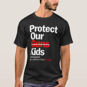 Camiseta Bastante Violência Contra Armas Proteja Nossos Fil