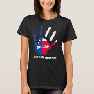 Camiseta Bastante Violência contra Armas Sem Proteção para