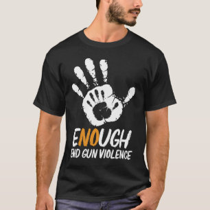 Camiseta Bastante Violência Contra Armas Sem Violência Cont