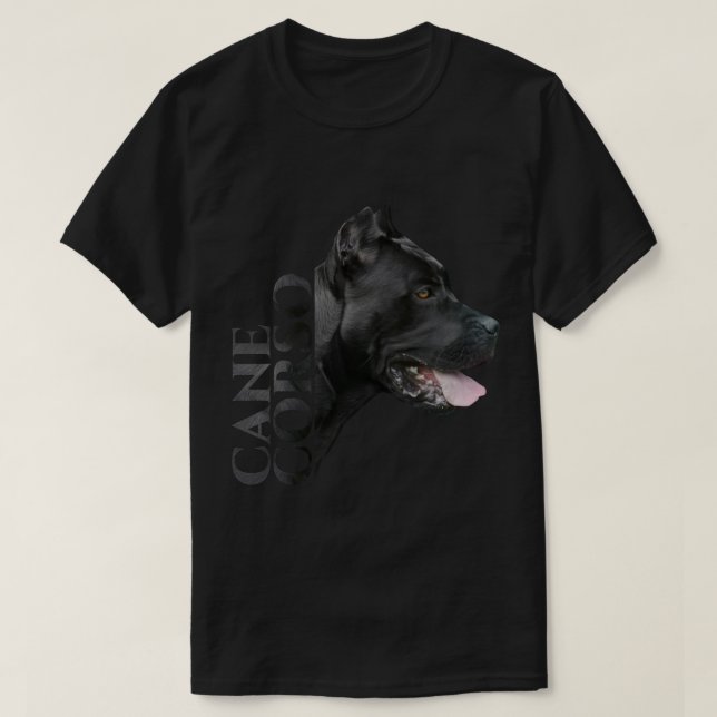 Camiseta Bastão Corso - Mastiff italiano (Frente do Design)