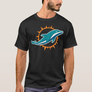 Camiseta bastão de merdas de golfinhos-miami